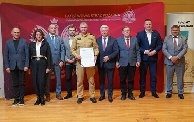PODPISANO UMOWĘ NA II ETAP BUDOWY NOWEJ SIEDZIBY KOMENDY POWIATOWEJ PSP W KOZIENICACH 11