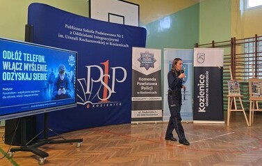 15.10.2026 - &bdquo;ODŁ&Oacute;Ż TELEFON. WŁĄCZ MYŚLENIE. ODZYSKAJ SIEBIE&rdquo; - RUSZYŁA AKCJA PROFILAKTYCZNA KOZIENICKIEJ POLICJI 5