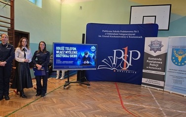 15.10.2026 - &bdquo;ODŁ&Oacute;Ż TELEFON. WŁĄCZ MYŚLENIE. ODZYSKAJ SIEBIE&rdquo; - RUSZYŁA AKCJA PROFILAKTYCZNA KOZIENICKIEJ POLICJI 8