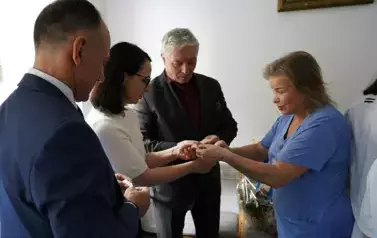 SPOTKANIE PRZEDŚWIĄTECZNE W KOZIENICKIM SZPITALU POWIATOWYM 1
