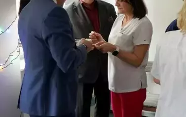 SPOTKANIE PRZEDŚWIĄTECZNE W KOZIENICKIM SZPITALU POWIATOWYM 2