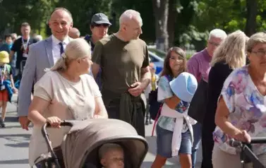 KOZIENICKA &bdquo;OSIEMNASTKA&rdquo; WYRUSZYŁA NA PIELGRZYMI SZLAK 9
