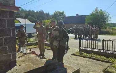 XVI MARSZ SZLAKIEM BOJOWYM 31 PUŁKU STRZELC&Oacute;W KANIOWSKICH W&nbsp;POWIECIE KOZIENICKIM  1