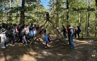 NOWI UCZNIOWIE W LEŚNEJ RODZINIE &ndash; RYKOWISKO 2025! 15