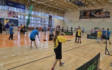 XIX TURNIEJ BADMINTONA  OLIMPIAD SPECJALNYCH W KOZIENICACH 5