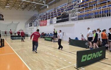 XIX TURNIEJ BADMINTONA  OLIMPIAD SPECJALNYCH W KOZIENICACH 11