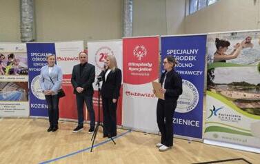 XIX TURNIEJ BADMINTONA  OLIMPIAD SPECJALNYCH W KOZIENICACH 18