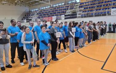 XIX TURNIEJ BADMINTONA  OLIMPIAD SPECJALNYCH W KOZIENICACH 19