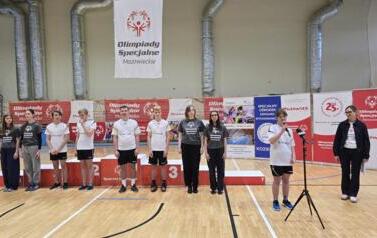 XIX TURNIEJ BADMINTONA  OLIMPIAD SPECJALNYCH W KOZIENICACH 21