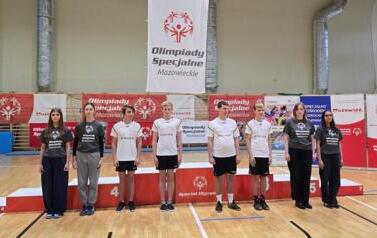 XIX TURNIEJ BADMINTONA  OLIMPIAD SPECJALNYCH W KOZIENICACH 23
