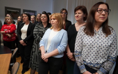 2025.12.19 - BOŻONARODZENIOWY NASTR&Oacute;J W STAROSTWIE POWIATOWYM W KOZIENICACH  6
