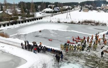 2026.01.15 - ZIMOWE ĆWICZENIA RATOWNICZE STRAŻAK&Oacute;W 1