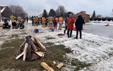 2026.01.15 - ZIMOWE ĆWICZENIA RATOWNICZE STRAŻAK&Oacute;W 2