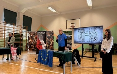 08.04.2026 - OLGIERD ŁUKASZEWICZ W &bdquo;ZIELONYM LICEUM&rdquo; - O EUROPIE, HISTORII I PRZYSZŁOŚCI MŁODYCH 6