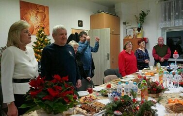 SPOTKANIE OPŁATKOWE STOWARZYSZENIA "CISZA" 1