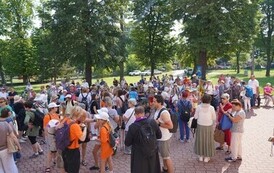 04.08.2026 - Z KOZIENIC NA JASNĄ G&Oacute;RĘ. &bdquo;OSIEMNASTKA&rdquo; ROZPOCZĘŁA PIELGRZYMKĘ 11
