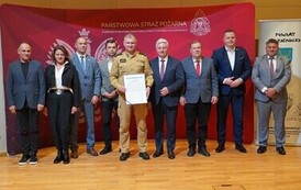 PODPISANO UMOWĘ NA II ETAP BUDOWY NOWEJ SIEDZIBY KOMENDY POWIATOWEJ PSP W KOZIENICACH 11