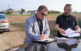 08.10.2026 - DOBRE INWESTYCJE, DOBRA WSP&Oacute;ŁPRACA. WICEMARSZAŁEK RAFAŁ RAJKOWSKI W POWIECIE KOZIENICKIM 3