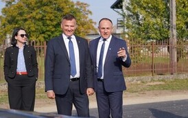 08.10.2026 - DOBRE INWESTYCJE, DOBRA WSP&Oacute;ŁPRACA. WICEMARSZAŁEK RAFAŁ RAJKOWSKI W POWIECIE KOZIENICKIM 9