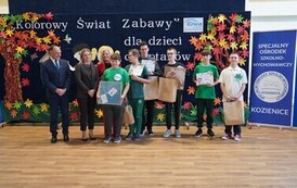 27.10.2026 - &bdquo;KOLOROWY ŚWIAT ZABAWY&rdquo; PODSUMOWANIE PROJEKTU I OTWARCIE NOWEGO PLACU ZABAW W SOSW W KOZIENICACH 25