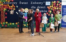 27.10.2026 - &bdquo;KOLOROWY ŚWIAT ZABAWY&rdquo; PODSUMOWANIE PROJEKTU I OTWARCIE NOWEGO PLACU ZABAW W SOSW W KOZIENICACH 28