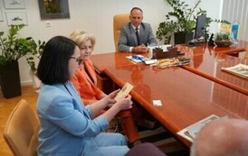 HRABIA GUILLAUME DE LOUVENCOURT-PONIATOWSKI Z WIZYTĄ W STAROSTWIE 2