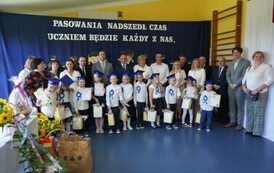 UROCZYSTE PASOWANIE PIERWSZOKLASIST&Oacute;W W PSP W URSYNOWIE 2