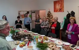 PRZEDŚWIĄTECZNE SPOTKANIE CZŁONK&Oacute;W STOWARZYSZENIA "CISZA" 4