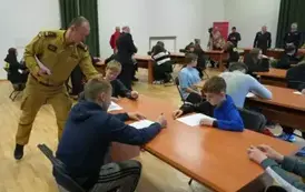 MŁODE UMYSŁY I STRAŻACKA WIEDZA &ndash; TURNIEJ WIEDZY POŻARNICZEJ W NASZYM POWIECIE 20