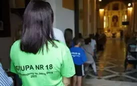 KOZIENICKA &bdquo;OSIEMNASTKA&rdquo; WYRUSZYŁA NA PIELGRZYMI SZLAK 22