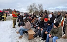2026.01.15 - ZIMOWE ĆWICZENIA RATOWNICZE STRAŻAK&Oacute;W 17