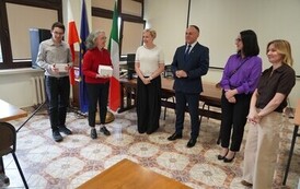 15.04.2026 - UCZNIOWIE Z WŁOCH Z WIZYTĄ W POWIECIE KOZIENICKIM 4