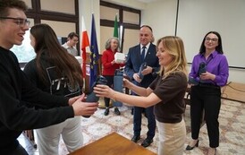 15.04.2026 - UCZNIOWIE Z WŁOCH Z WIZYTĄ W POWIECIE KOZIENICKIM 6