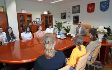 MŁODZI RADNI U STAROSTY KOZIENICKIEGO  7