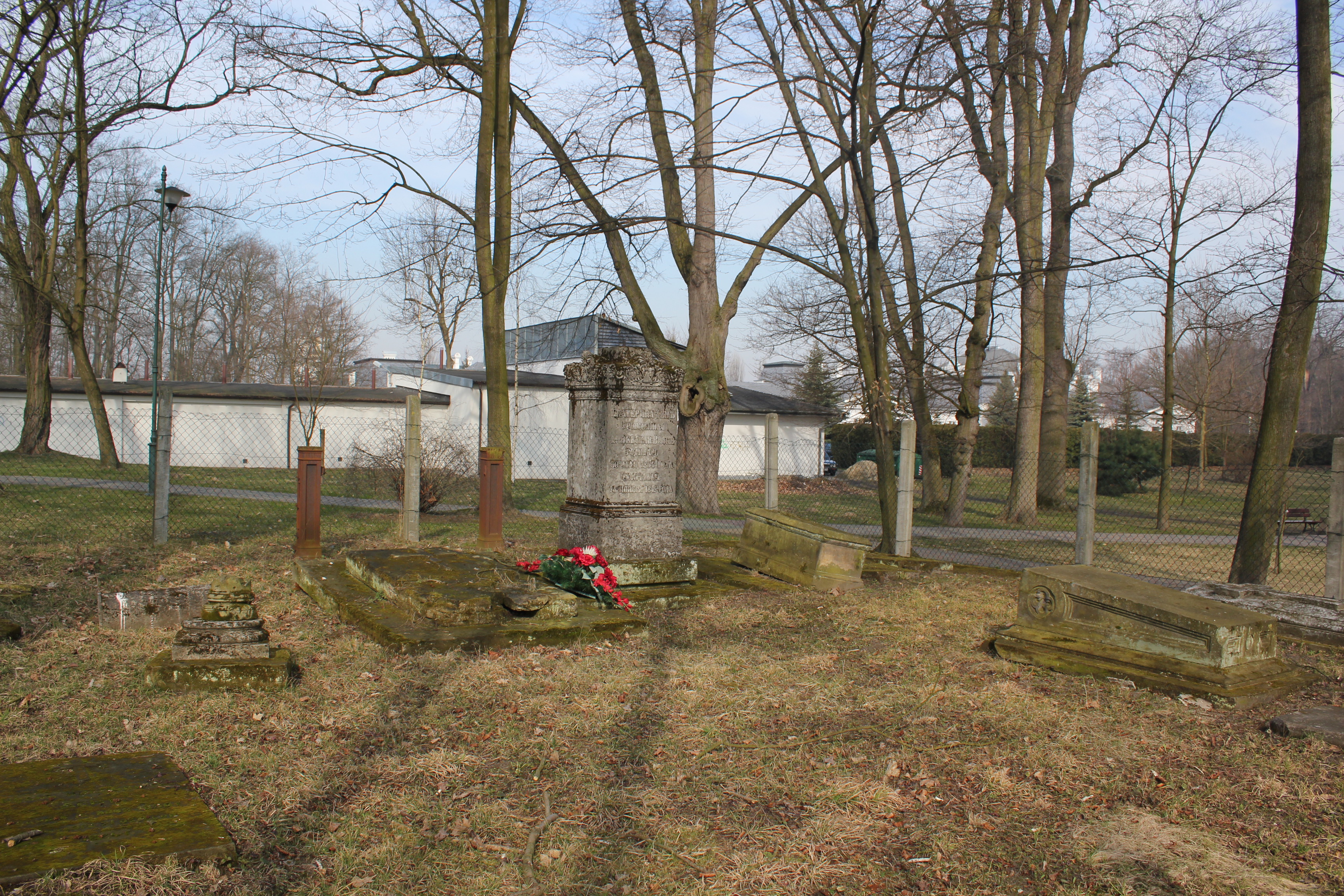 Cmentarz rodziny Den&oacute;w w&nbsp;Kozienicach