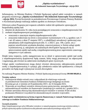 opieka wytchnieniowa