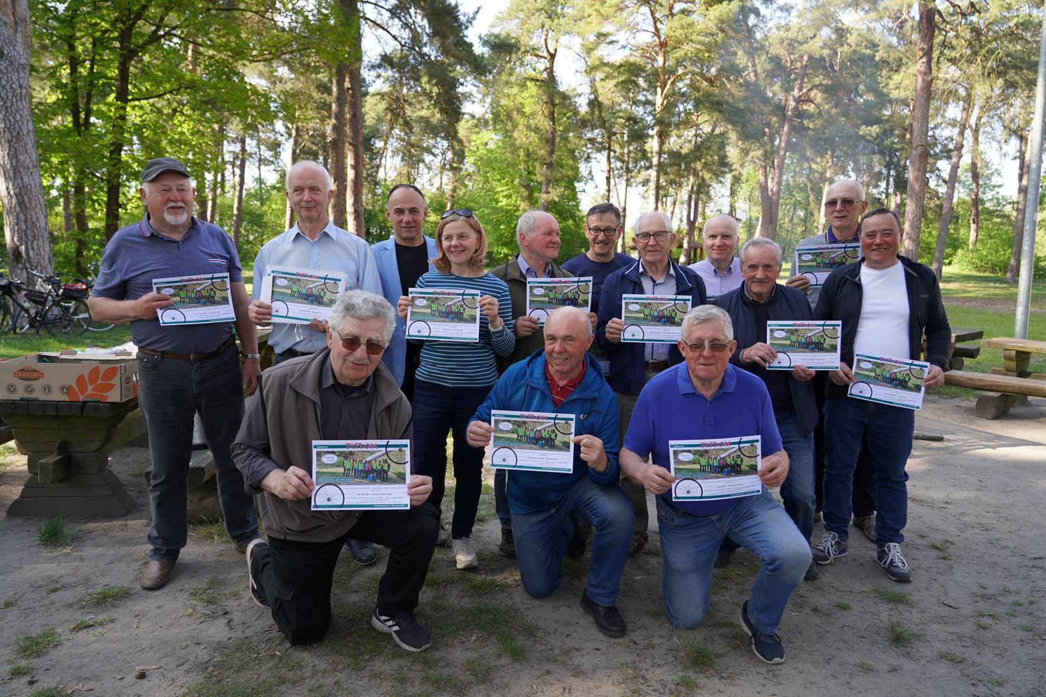 AKTYWNI I PEŁNI ENERGII – RAJD ROWEROWY EMERYTÓW ZAKOŃCZONY