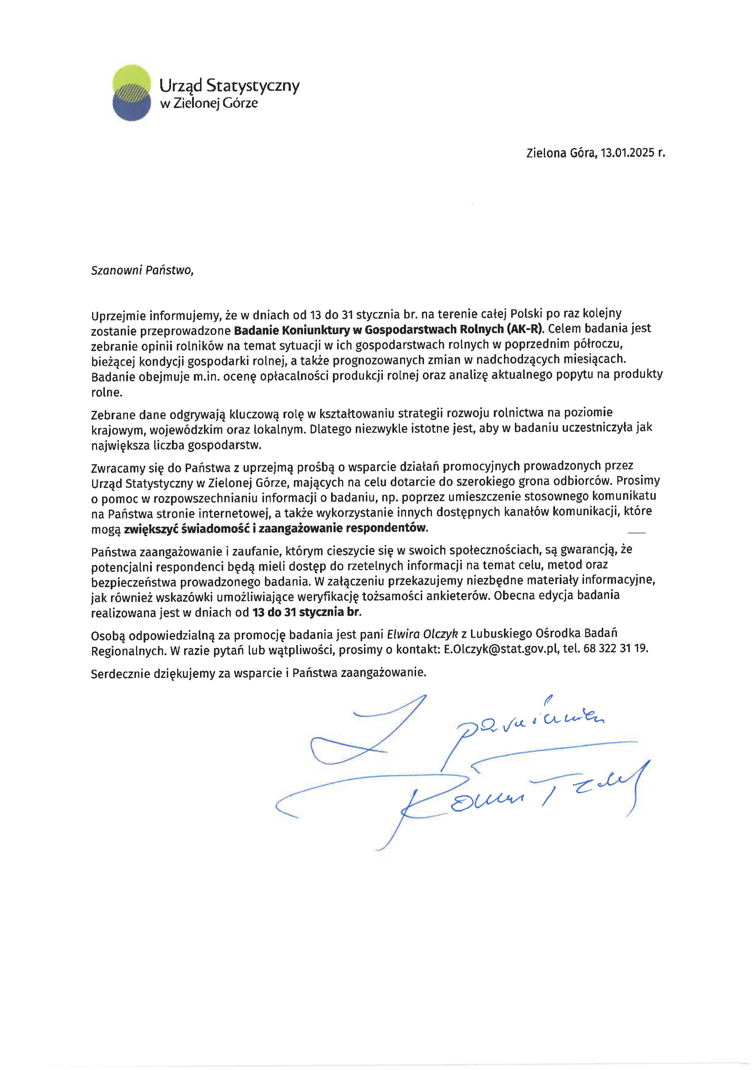 BADANIE ANKIETOWE KONIUNKTURA W GOSPODARSTWACH ROLNYCH AK-R