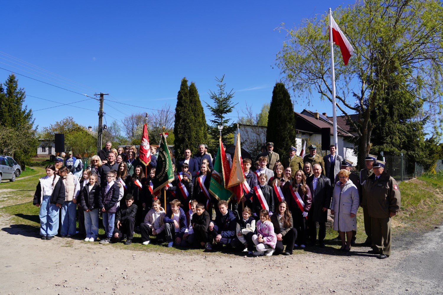 HOŁD DLA MAJORA &bdquo;HUBALA&rdquo; W CHODKOWIE