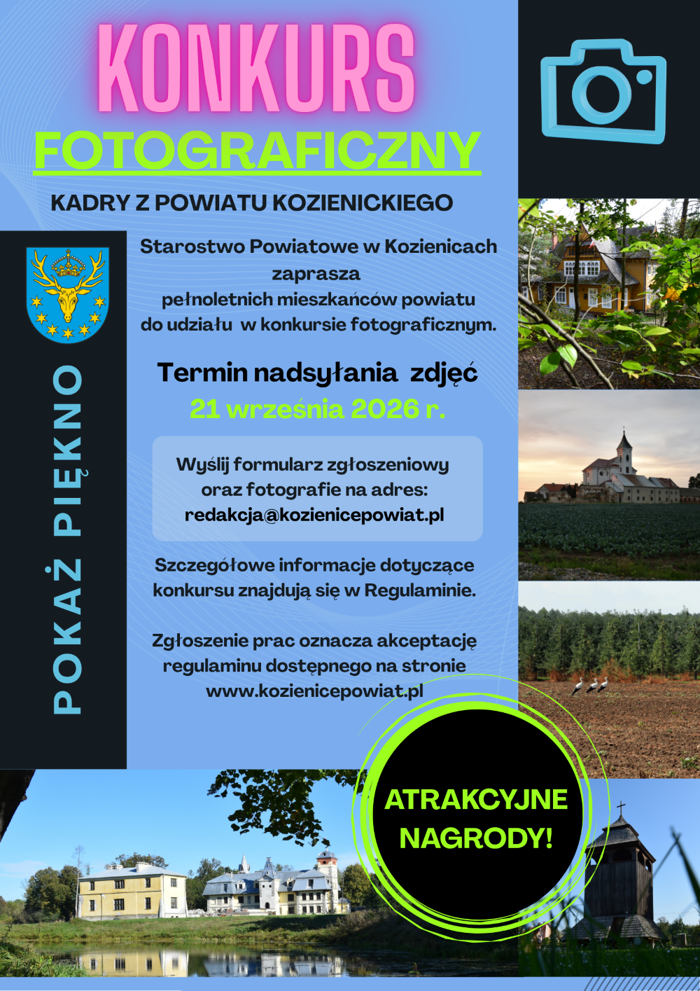 Plakat konkurs fotograficzny