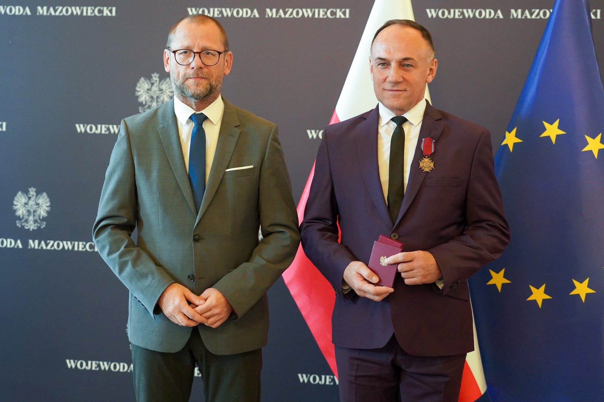 STAROSTA KOZIENICKI ODZNACZONY BRĄZOWYM KRZYŻEM ZASŁUGI!