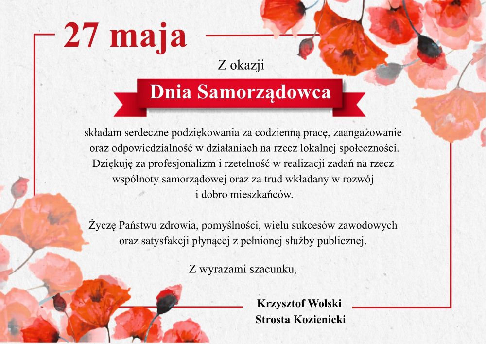 DZIEŃ SAMORZĄDOWCA