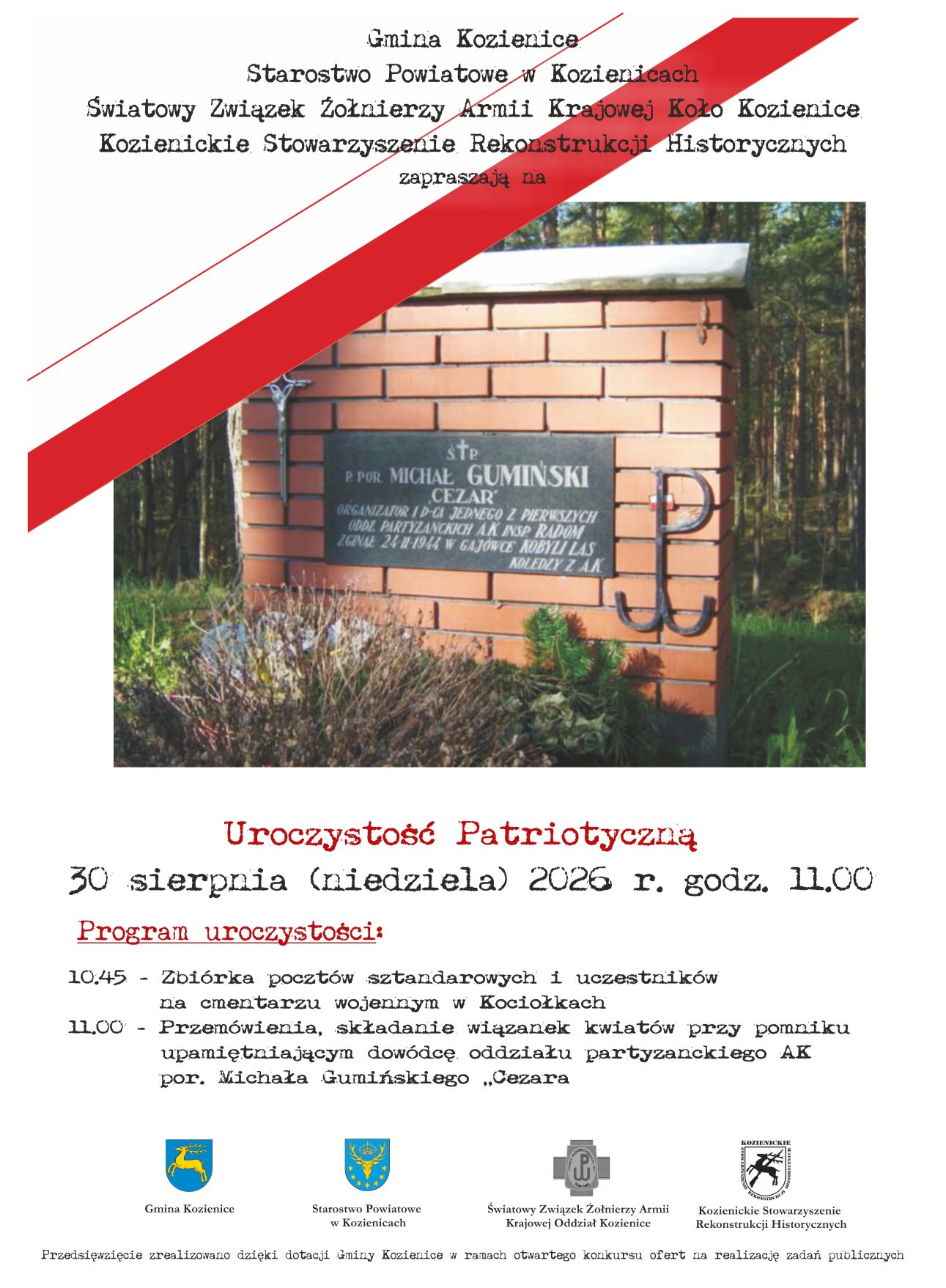 Uroczystości patriotyczne w&nbsp;Kociołkach