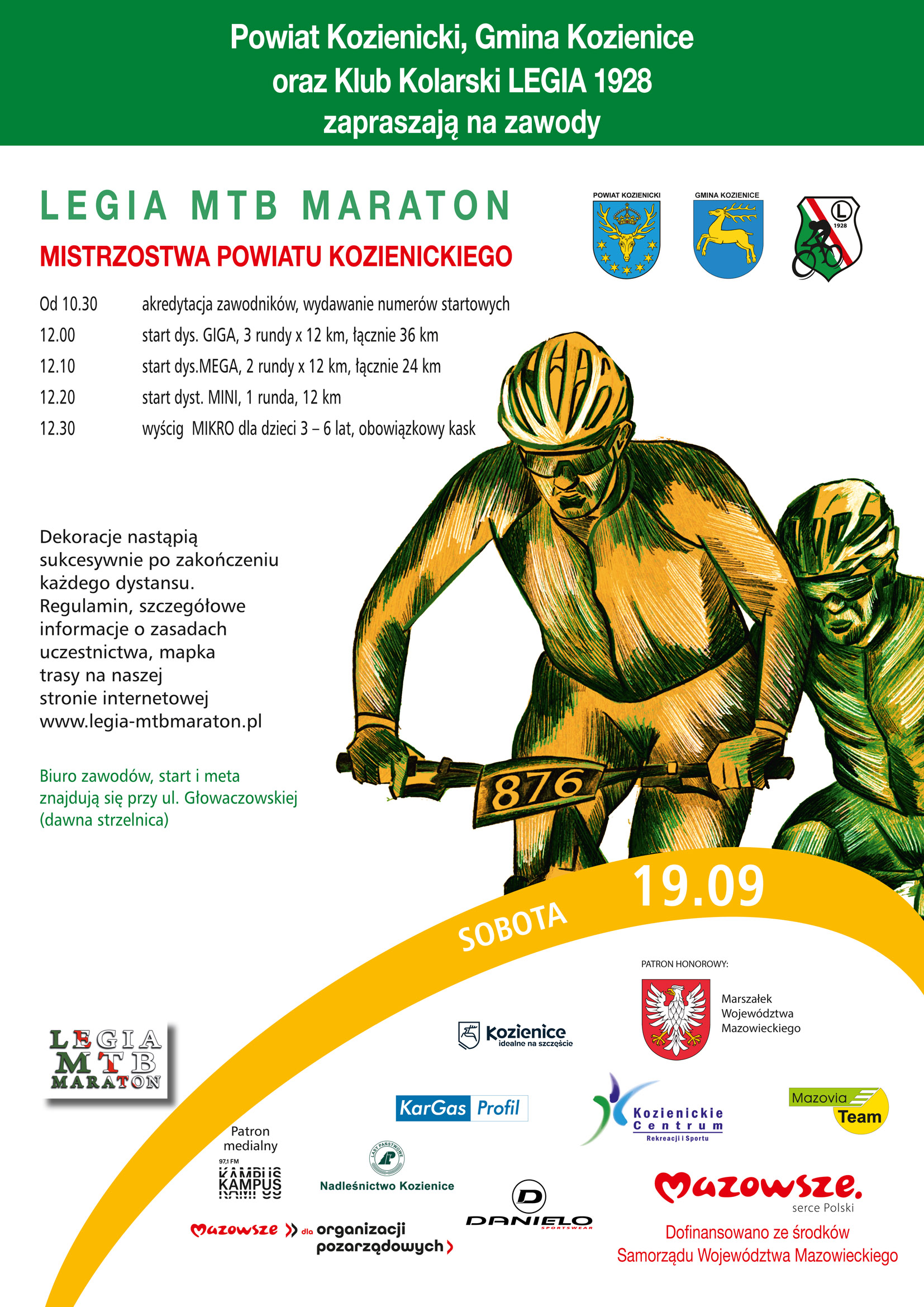 Legia MTB plakat