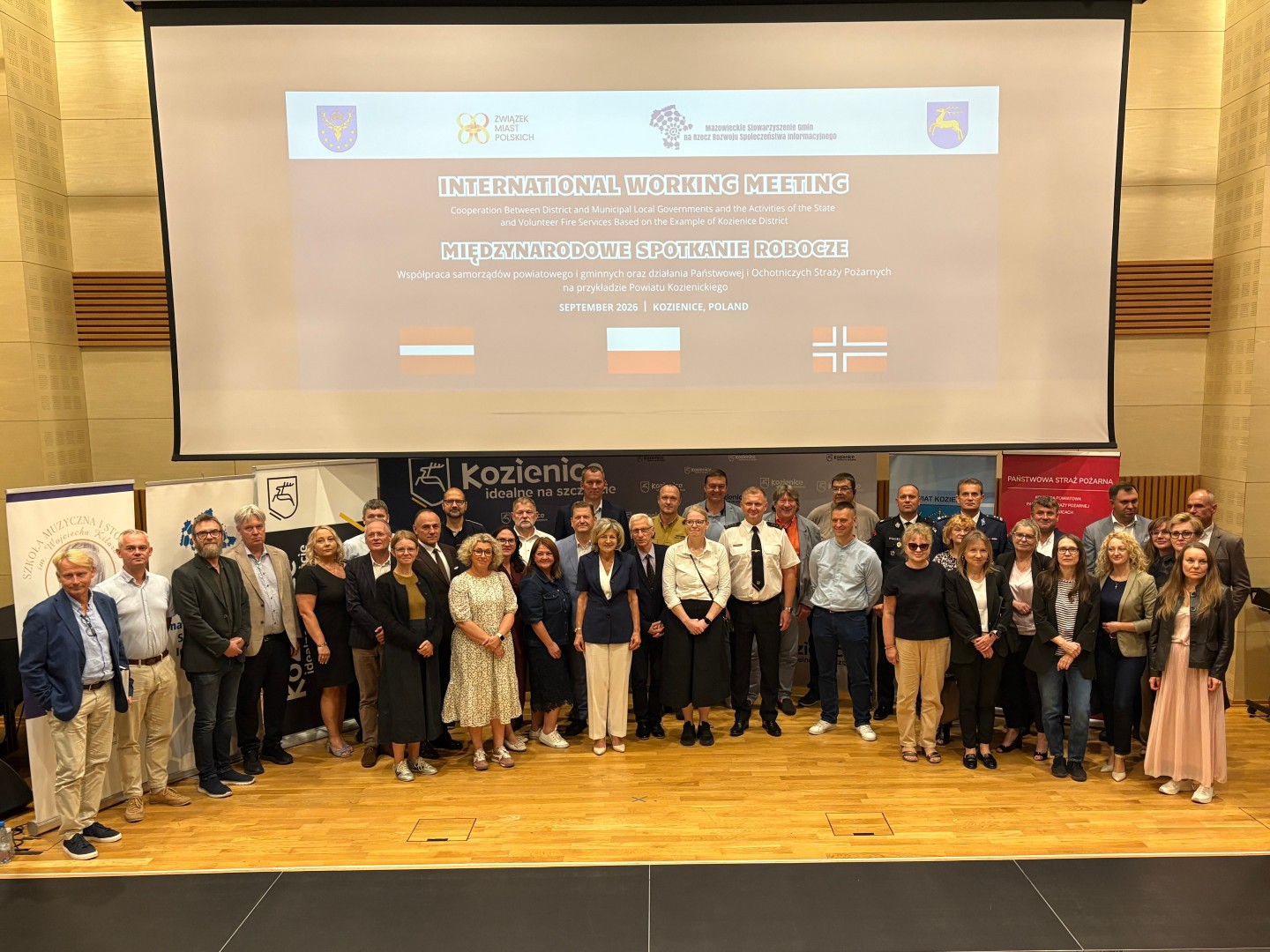WIZYTA STUDYJNA DELEGACJI Z ŁOTWY I NORWEGII W POWIECIE KOZIENICKIM