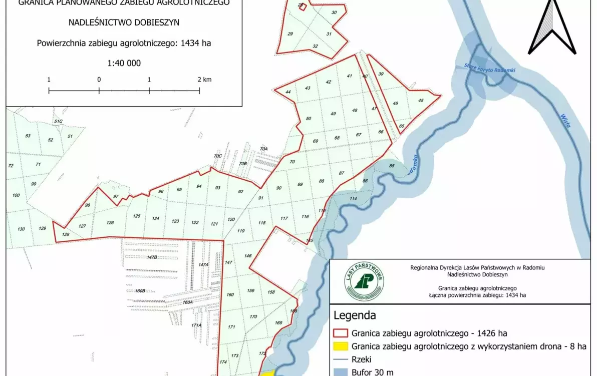 Uwaga - Nadleśnictwo Dobieszyn Informuje