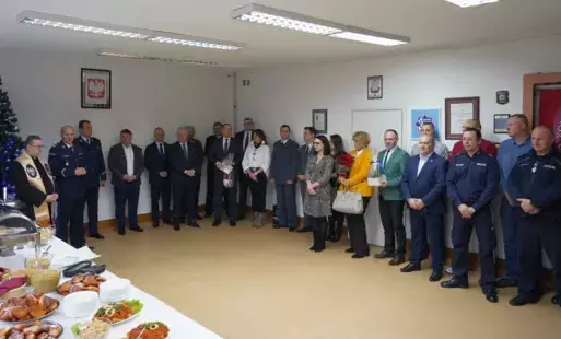 Zdjęcie do WIGILIA W KOMENDZIE POWIATOWEJ POLICJI