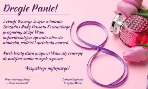 Zdjęcie do ŻYCZENIA Z OKAZJI DNIA KOBIET
