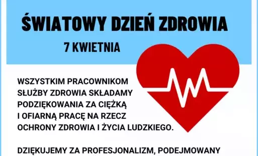 Zdjęcie do ŚWIATOWY DZIEŃ ZDROWIA