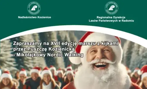 XVII MIKOŁAJKOŁAJKOWY NORDIC WALKING - PLAKAT